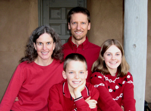 Dr Drew Woodward and his family